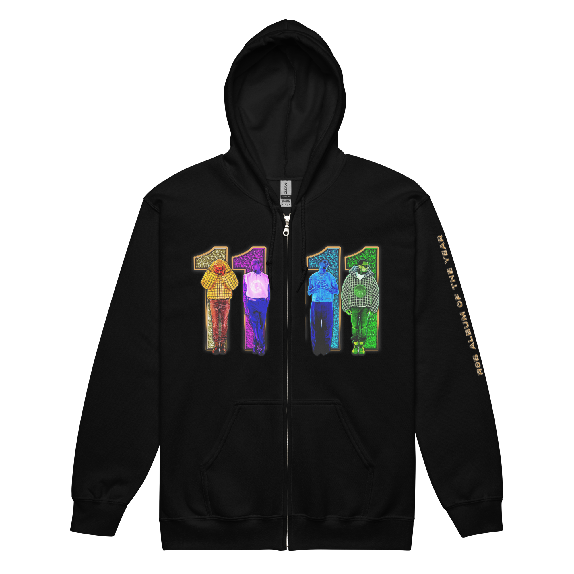 BEST R&B ALBUM (11:11 DELUXE) UNISEX ZIP HOODIE – TEAM BREEZY OFFICIAL