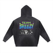 SPRING EQUINOX BLACK HOODIE