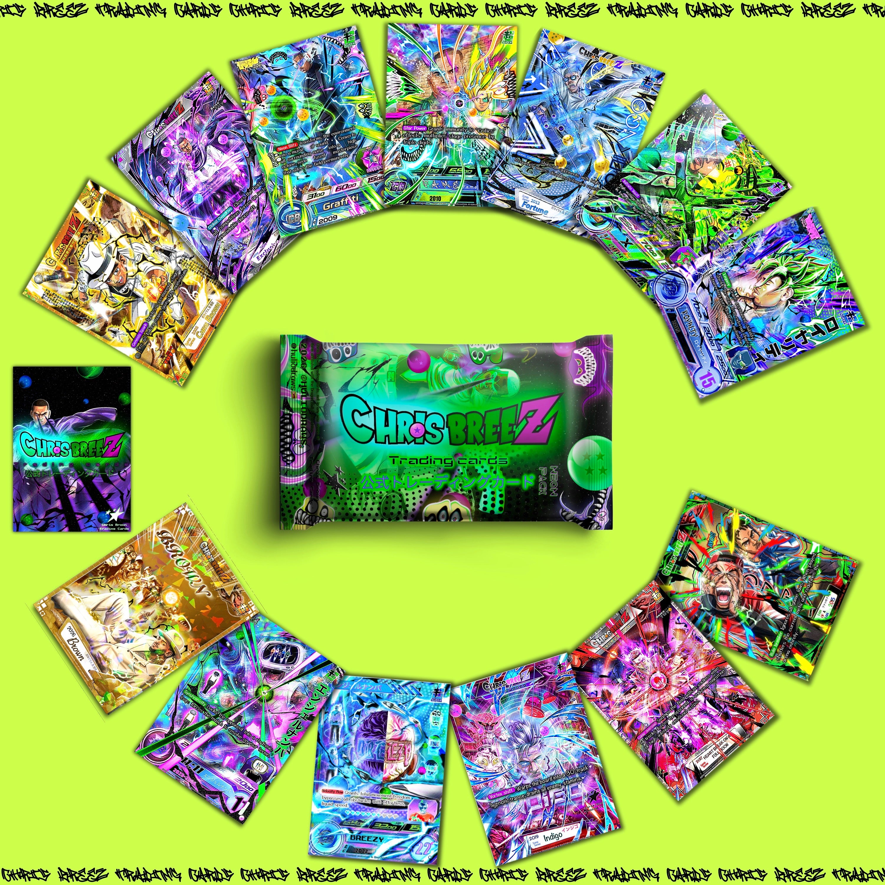 CHRIS BREEZ TRADING CARDS