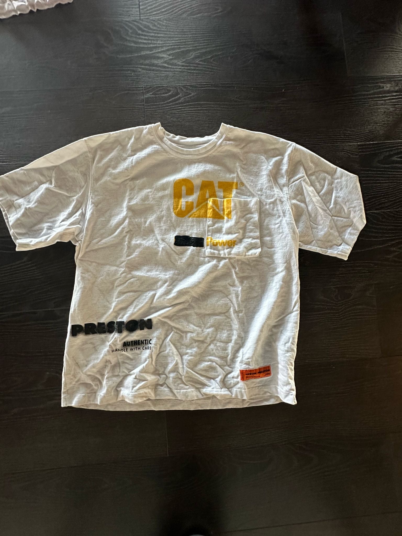 Chris' Practice Worn Heron Preston CAT T-Shirt