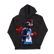 HEARTFELT BLACK HOODIE