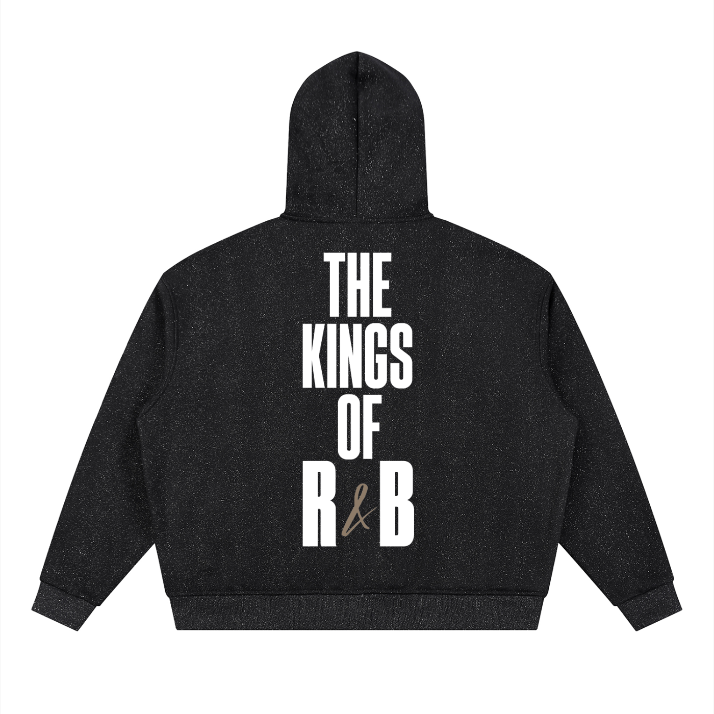 R&B SERIES Sparkles Full Zip Boxy Hoodie