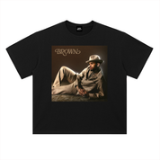BROWN ALBUM COVER S/S T-SHIRT