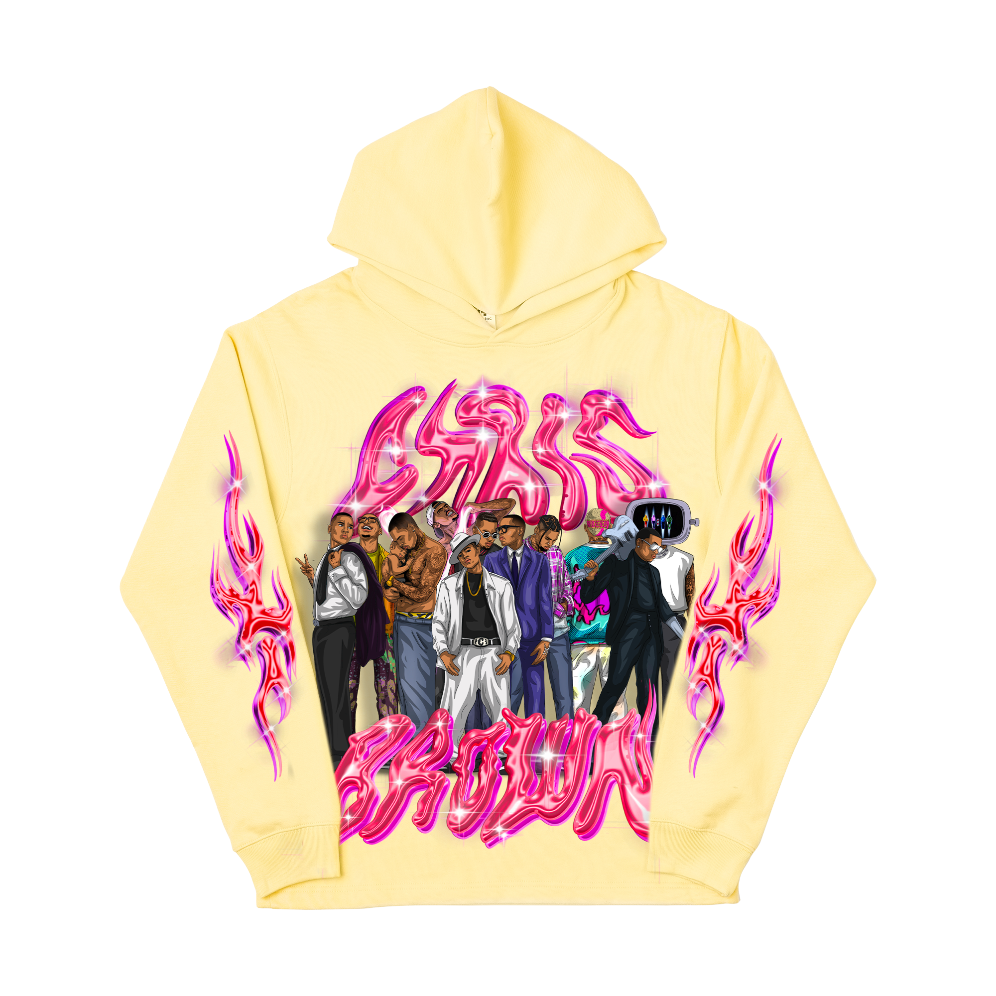 20 YEARS OF CHRIS BROWN BY HULIO HOODIE