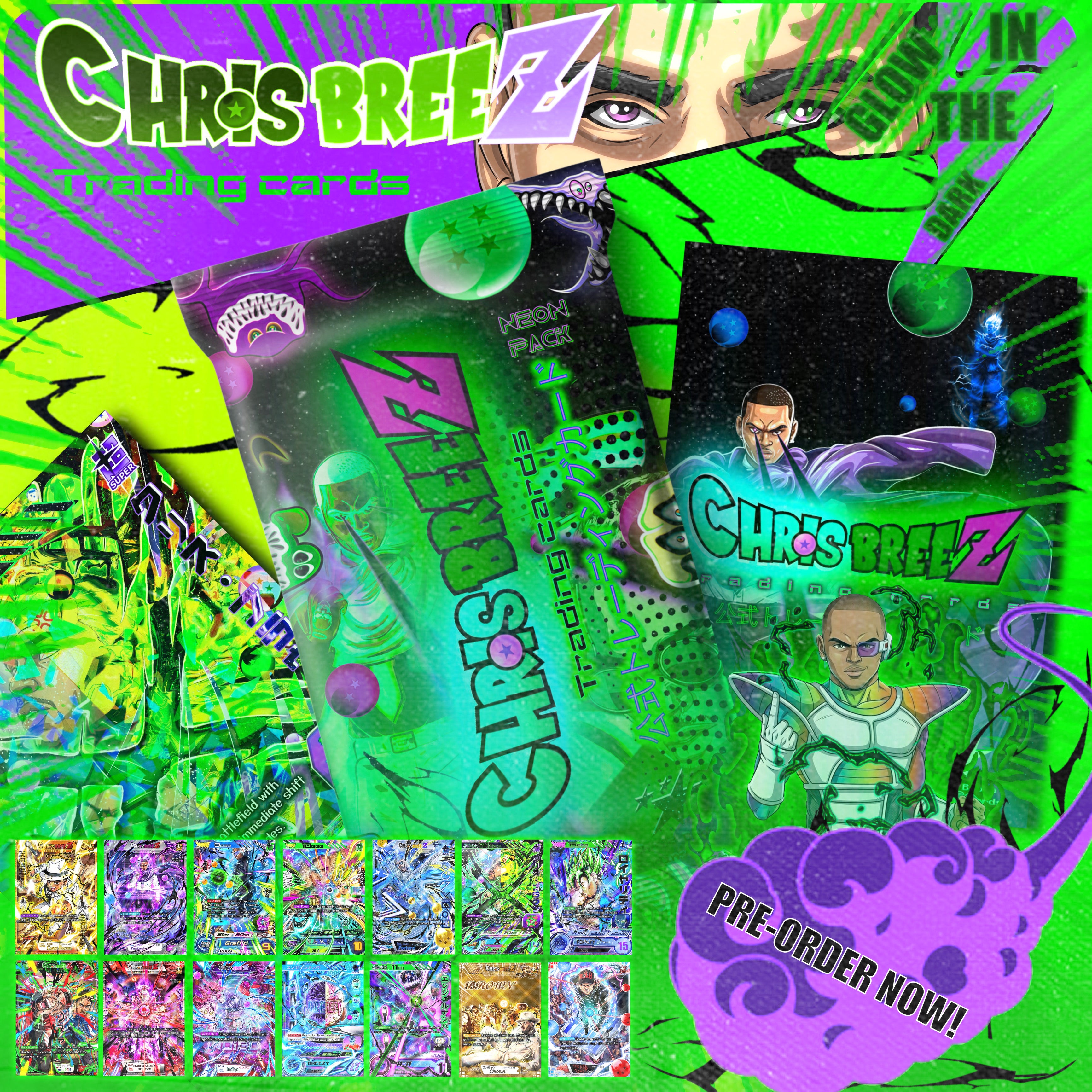 CHRIS BREEZ TRADING CARDS