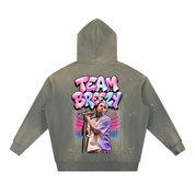 TEAM BREEZY BUBBLE LETTERS HOODIE