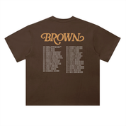 GROOVY BROWN S/S T-SHIRT