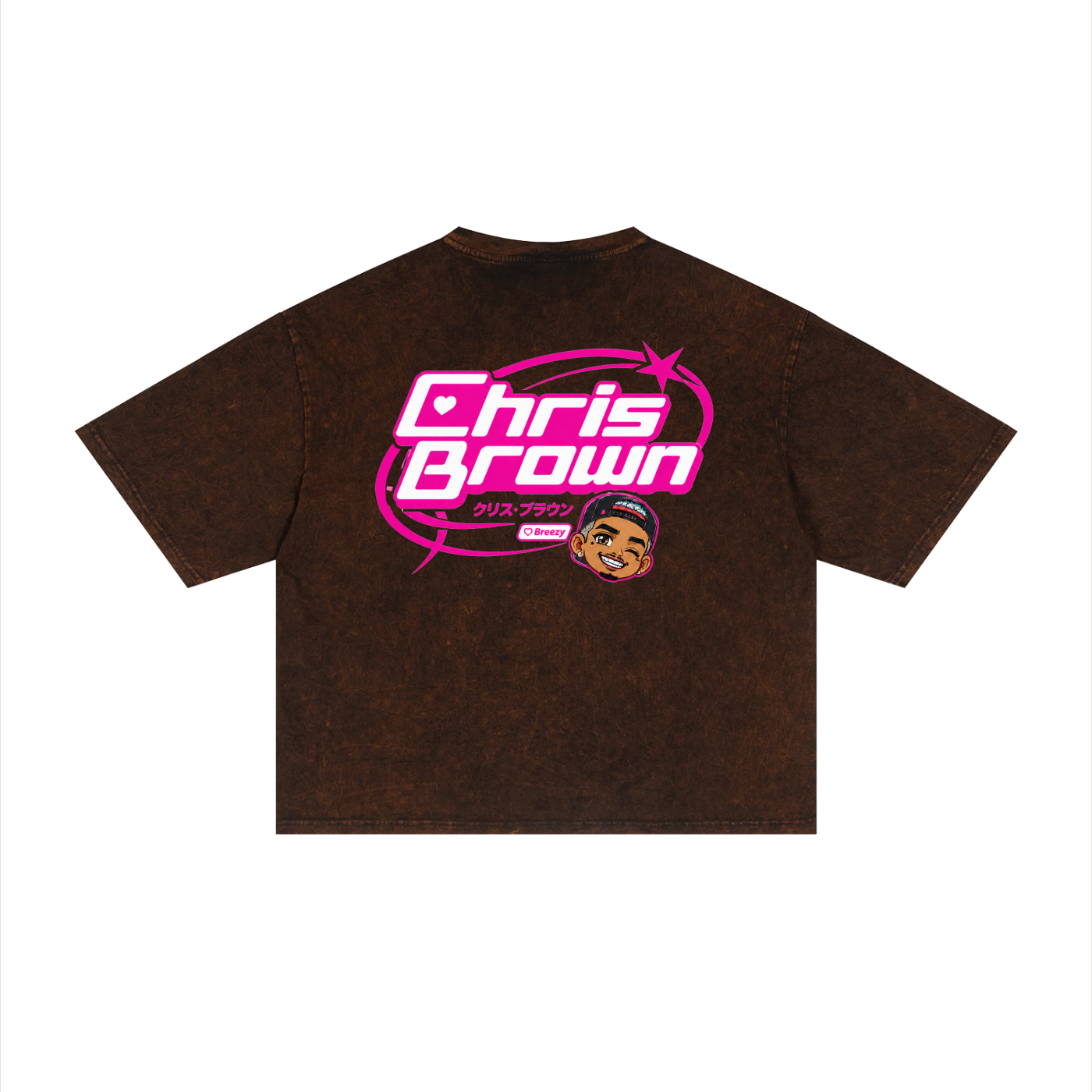 ANIME BREEZY Unisex Mineral Wash Boxy T-Shirt