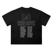 R&B HEADLINER BLACK S/S T-SHIRT
