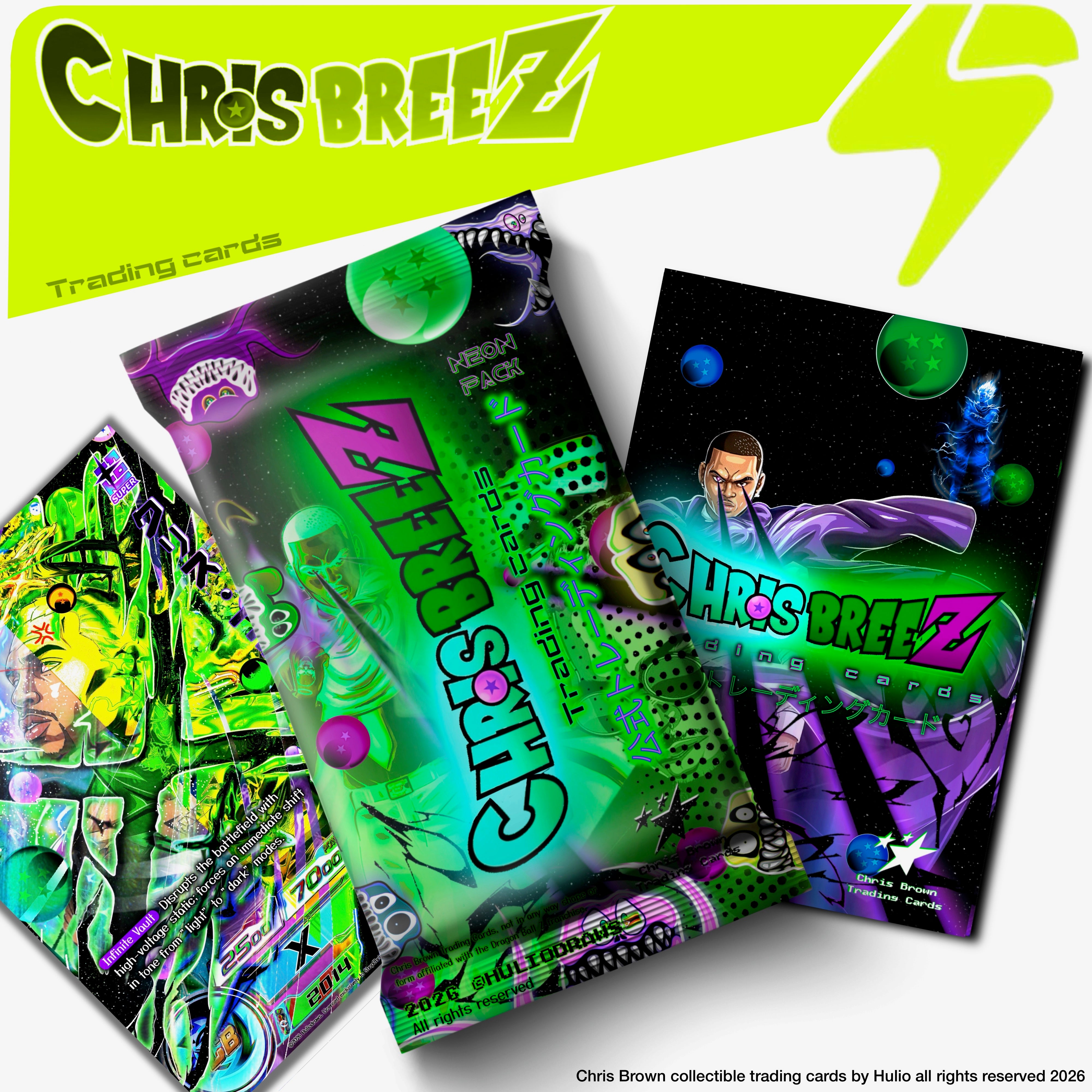CHRIS BREEZ TRADING CARDS