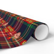 MERRY CHRIS-MAS WRAPPING PAPER