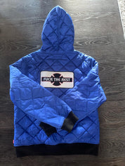 Chris Brown's Supreme Quilted Fuck the Rest Jacket