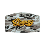 BROWN NAMEPLATE Women’s Camo Cropped Tube Top