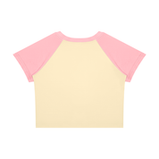 PLAY FOR KEEPS Women’s Raglan Color Block Baby T-Shirt