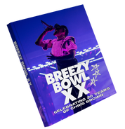 BREEZY BOWL XX COMMEMORATIVE COFFEE TABLE BOOK
