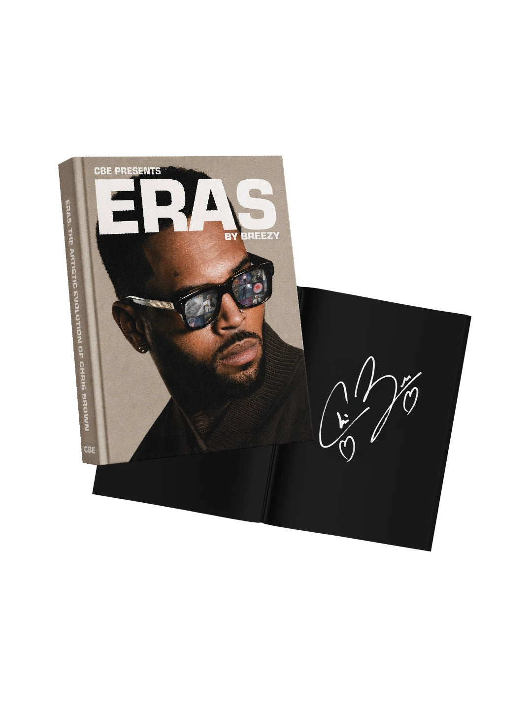 AUTOGRAPHED ERAS BY CHRIS BROWN