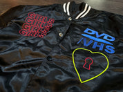 Girls Girls Girls DVD Silk Varsity Jacket – Chris Brown’s Exclusive Collection