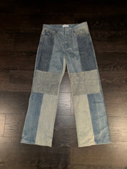 Chris Brown Worn Marine Serre Patchwork Denim