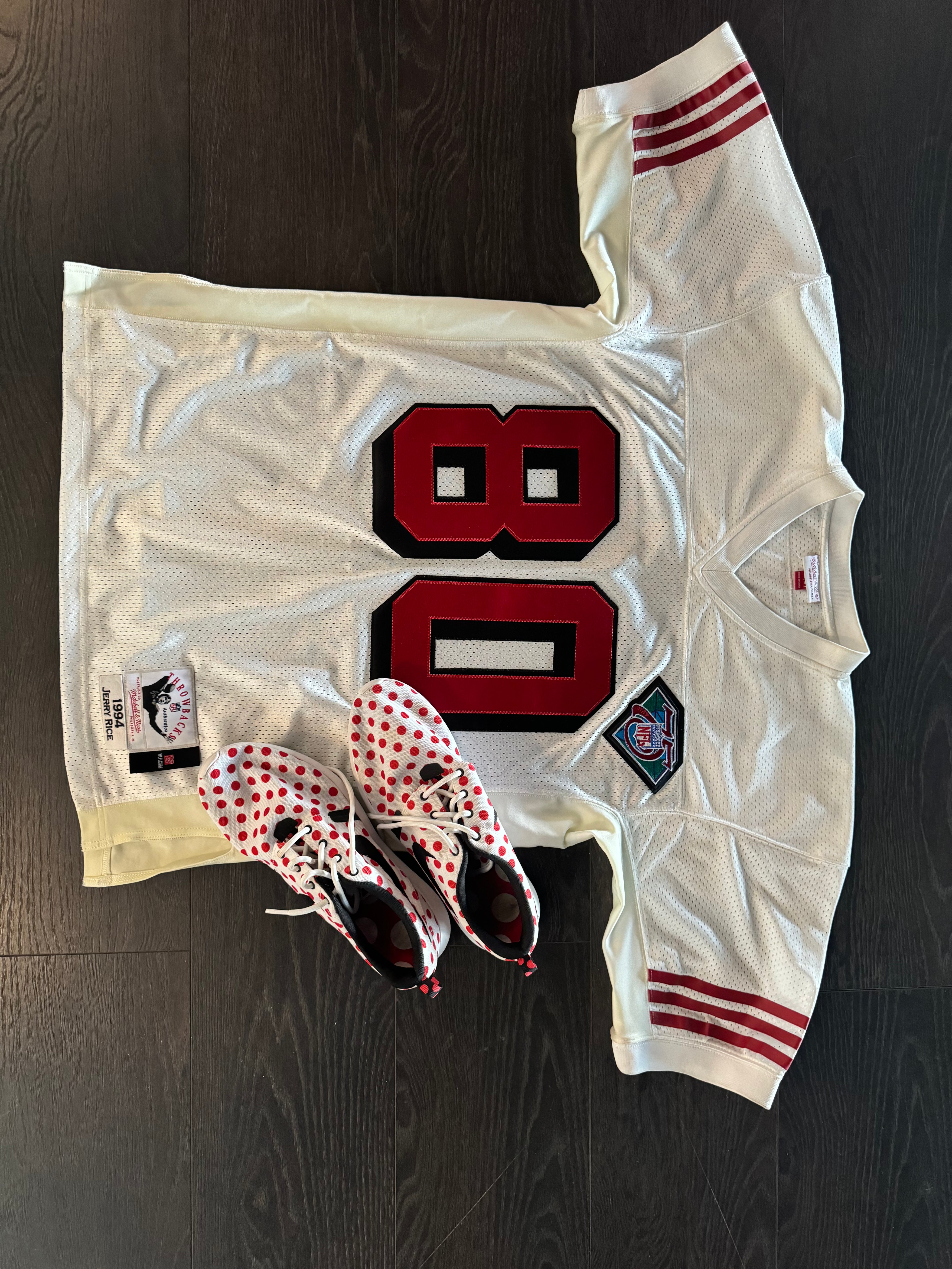 Chris Brown  Worn Nike Sneakers & Jersey Bundle