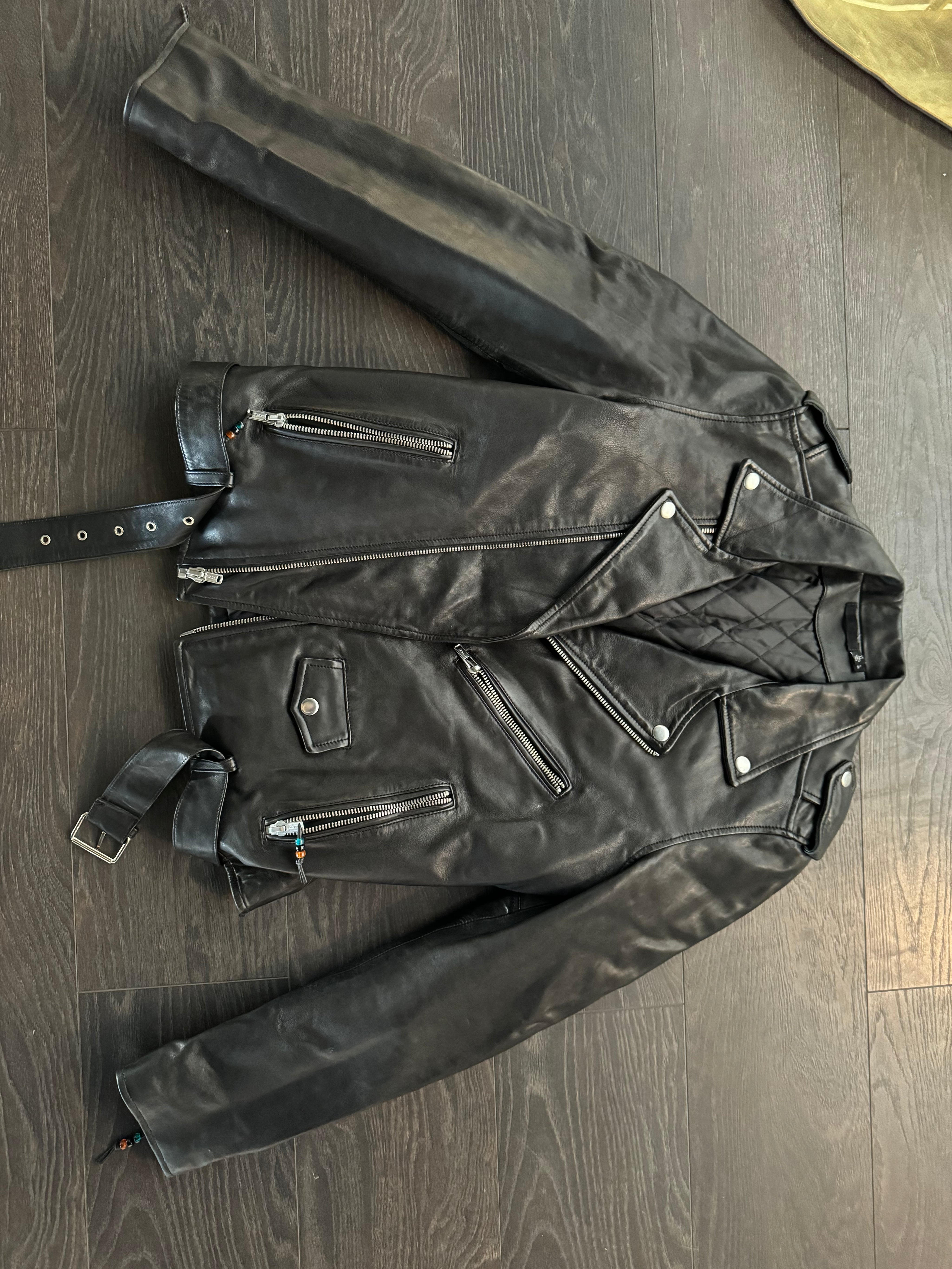 Givenchy Freedom Leather Jacket as Worn by Chris