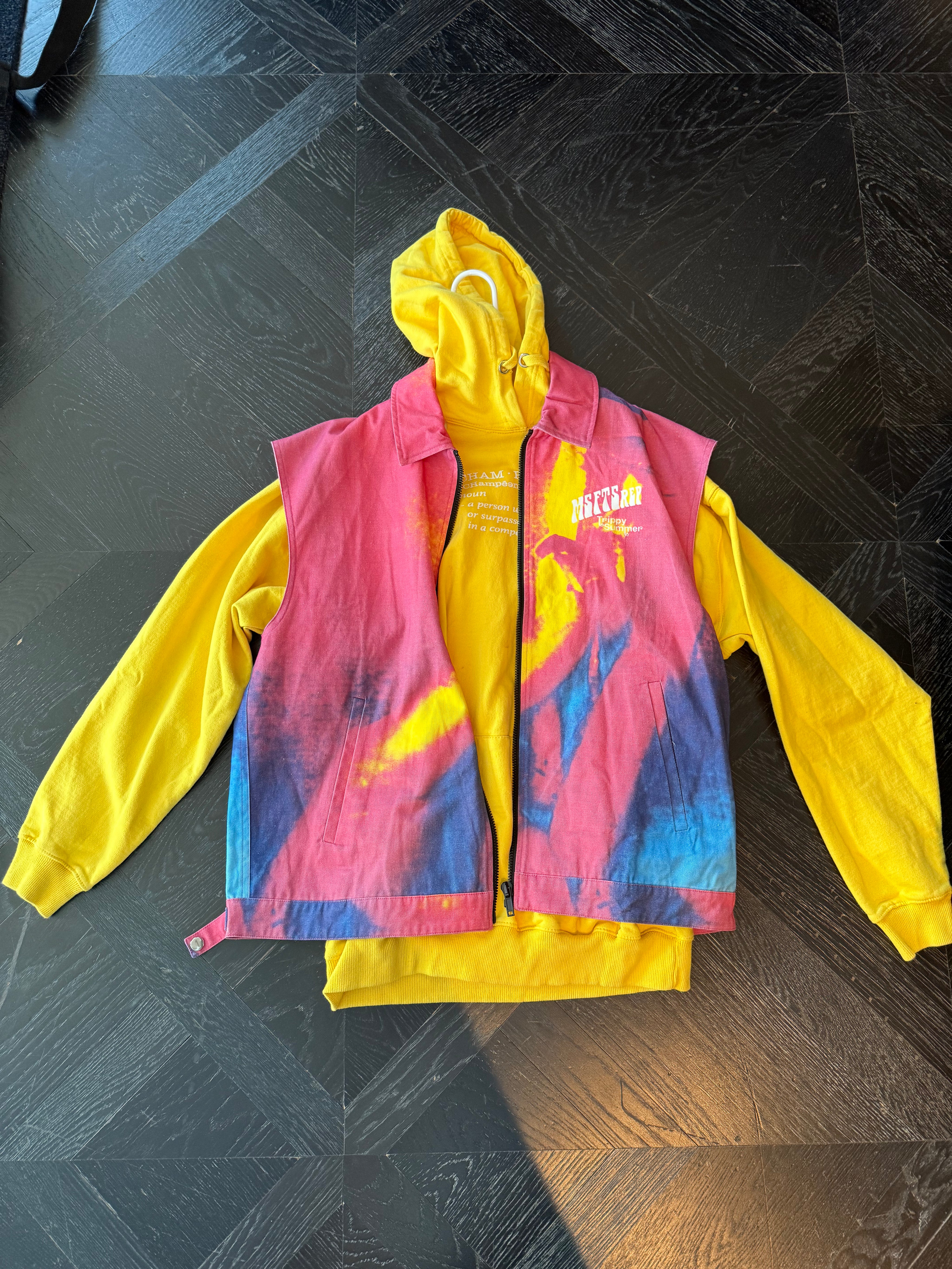 Chris Brown Yellow/Neon Sweater Vest