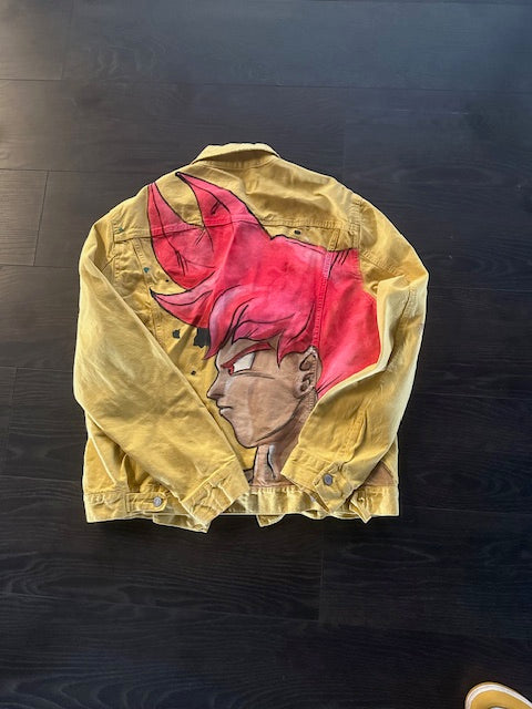 Chris Brown Hand Painted Jacket