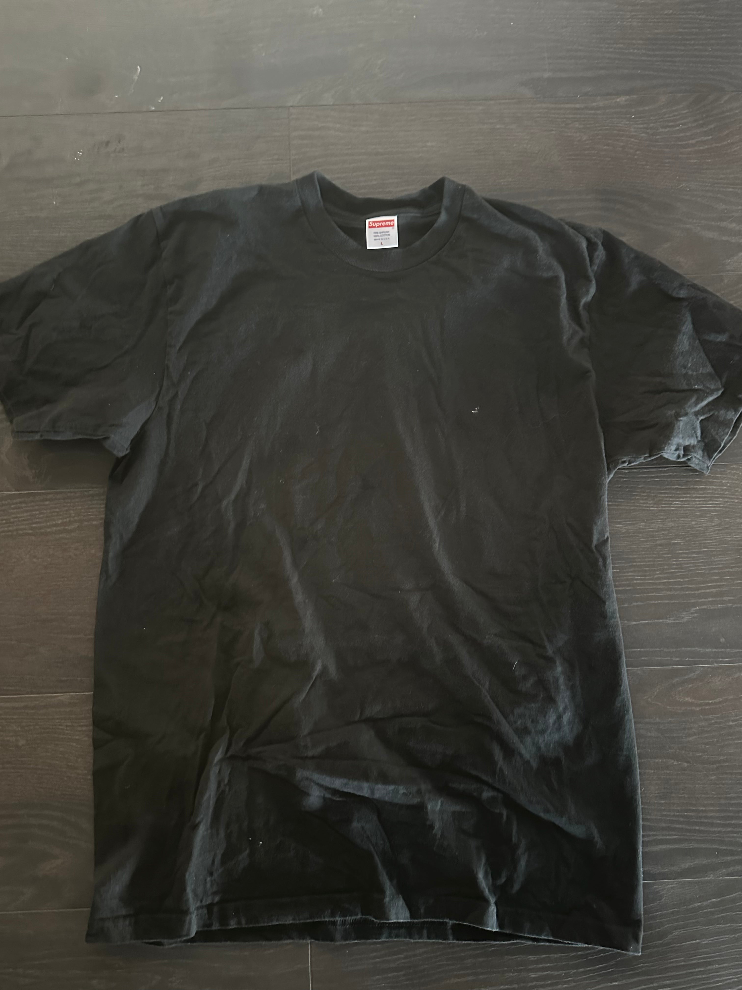 Chris Brown's Worn Black T-Shirt