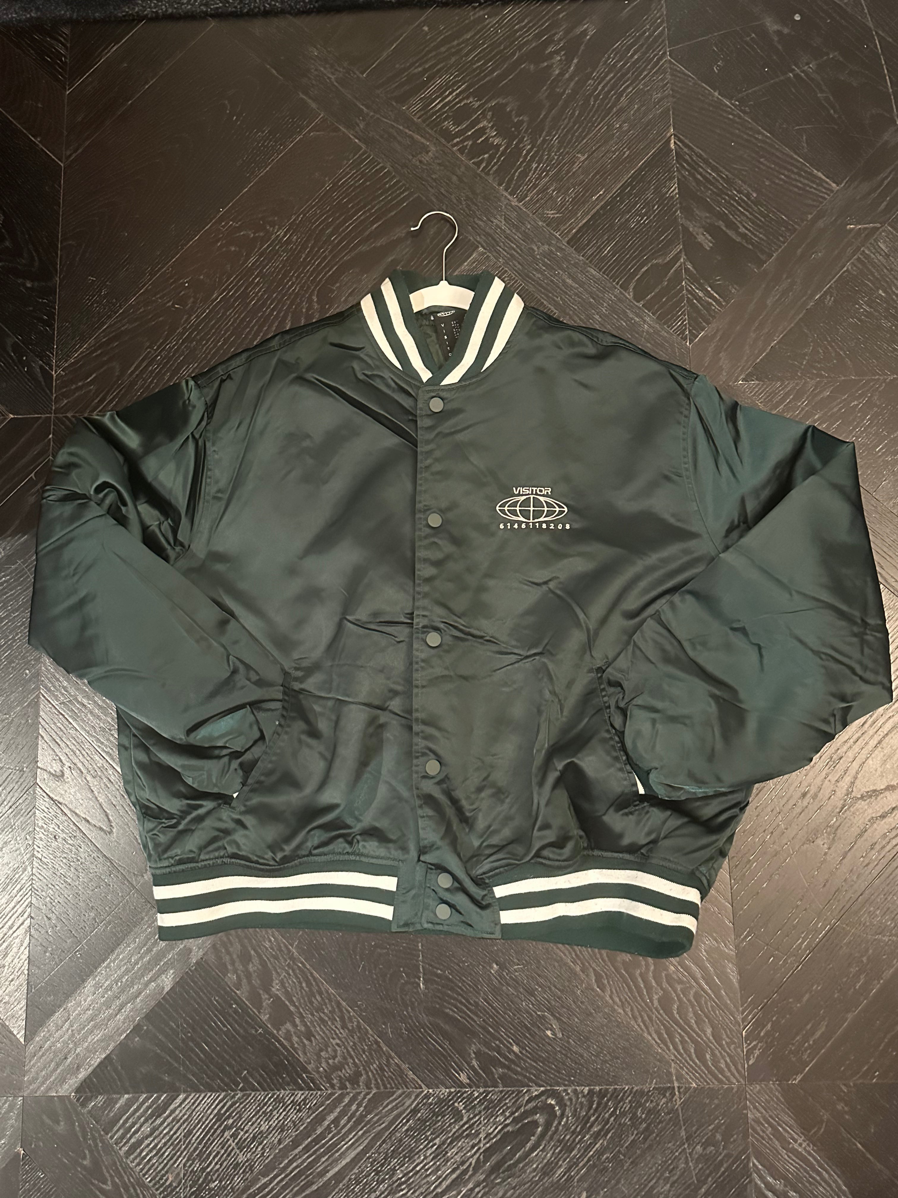 Chris Brown Green Visitor Jacket