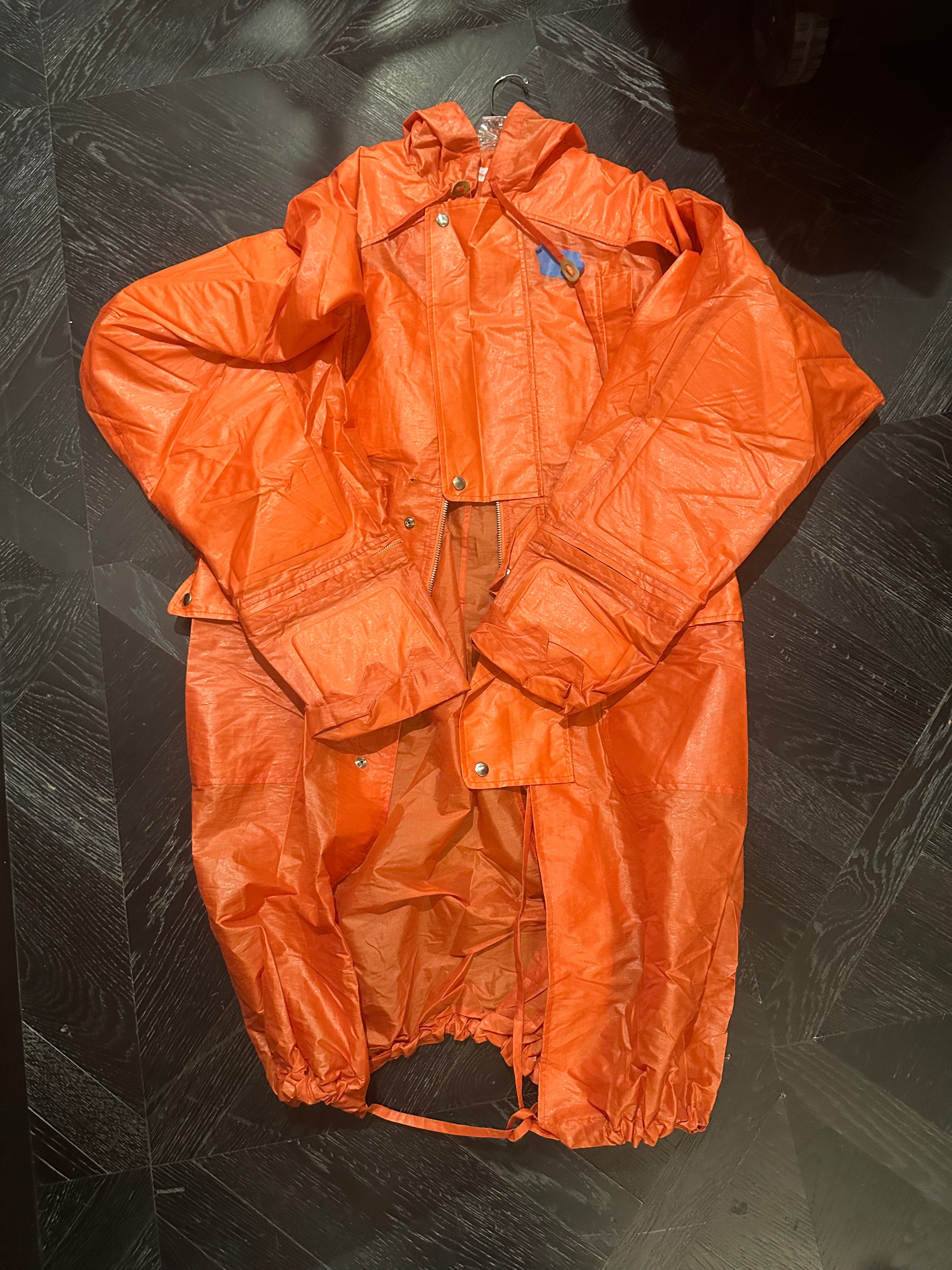 Chris Brown Performance Orange Jacket