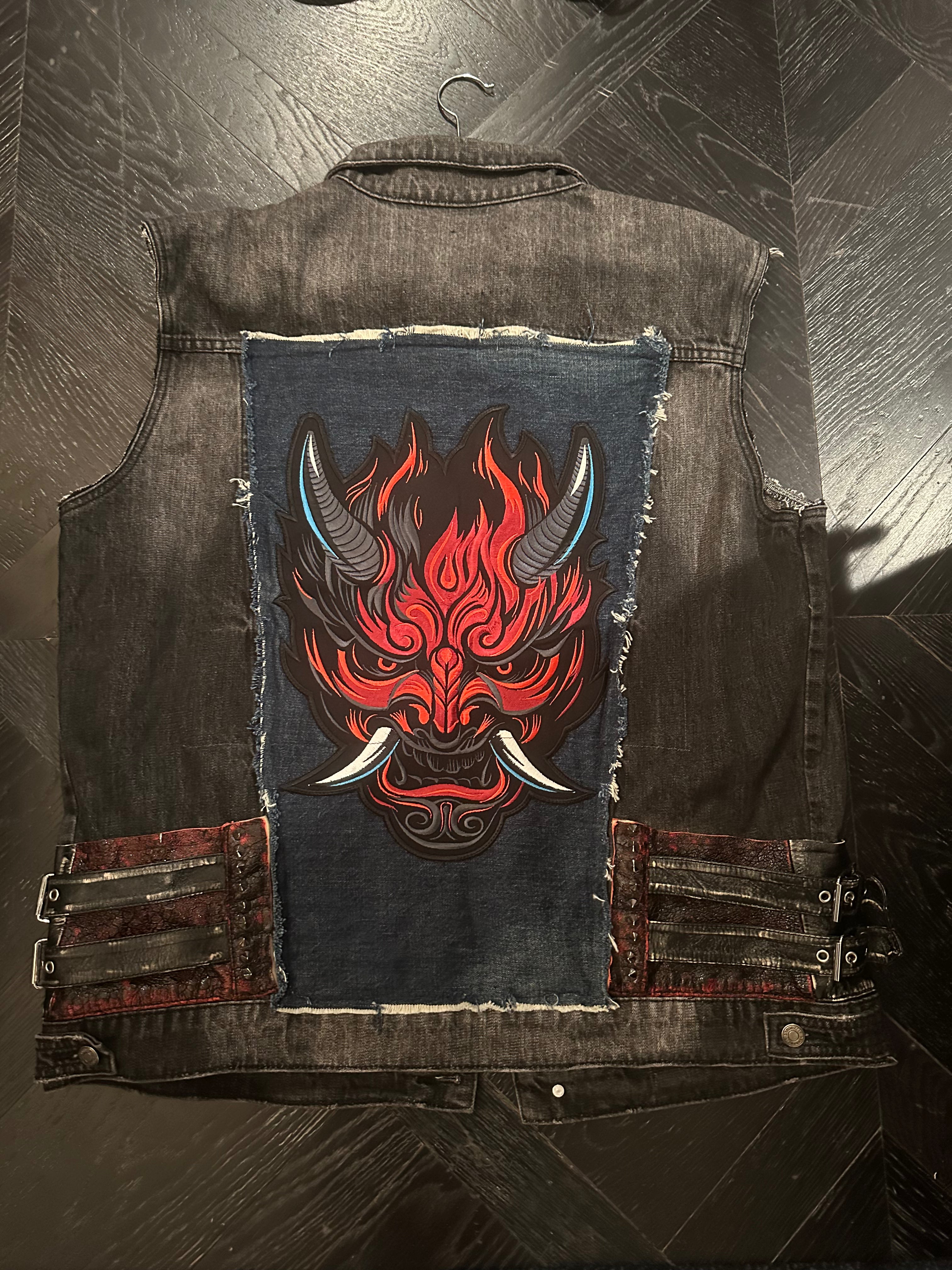 Chris Brown Jean Vest