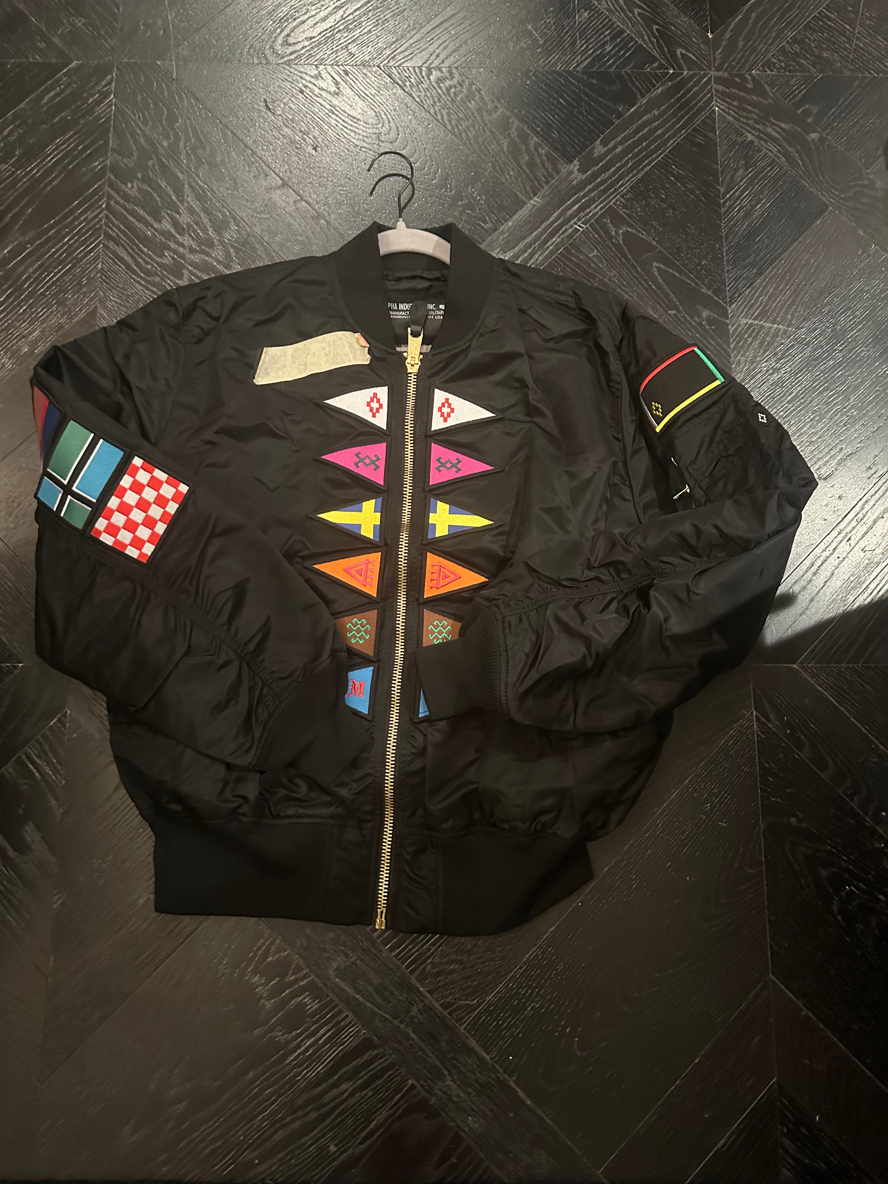 Chris Brown Marcelo Burlon Jacket