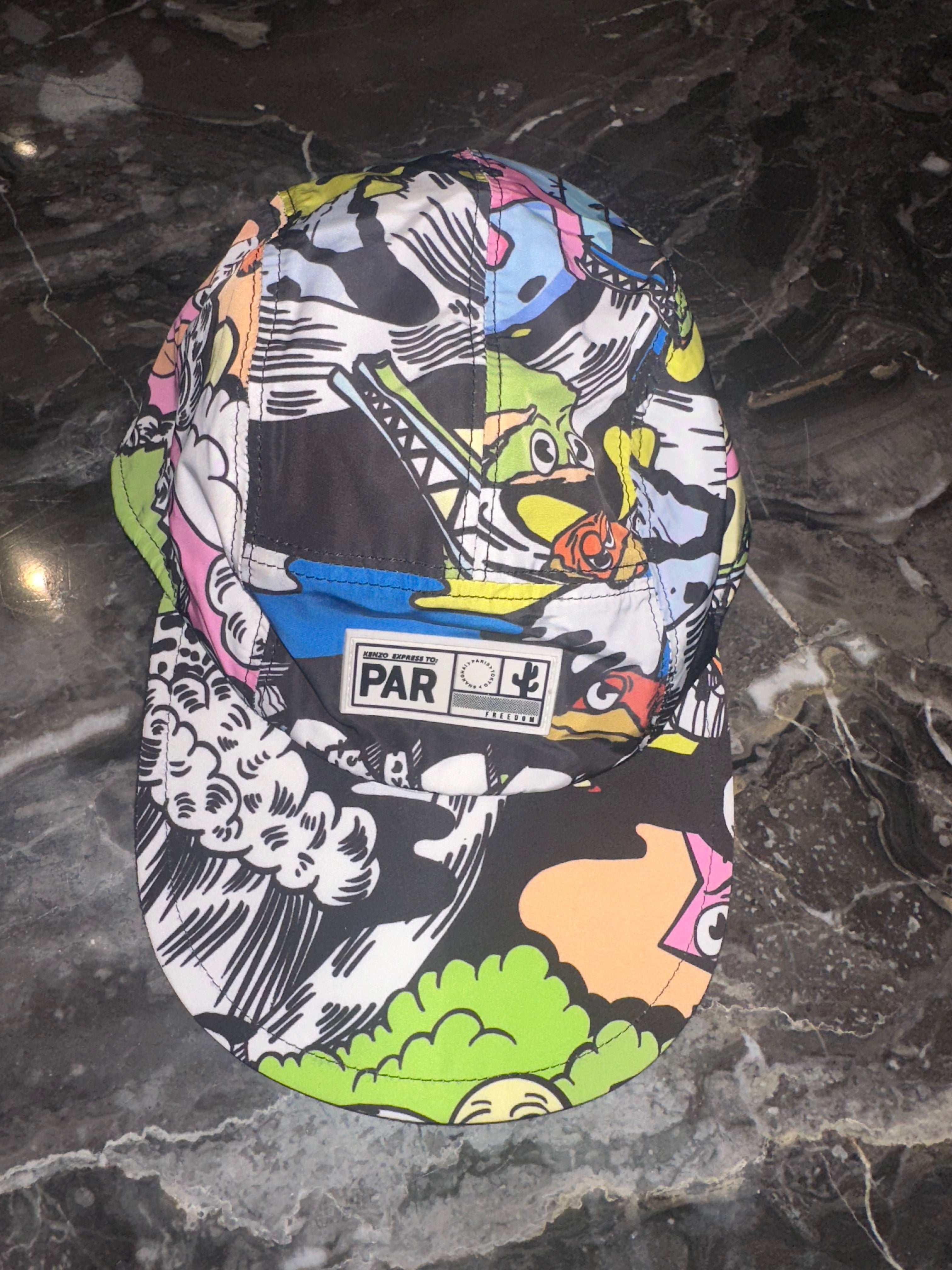 Chris Brown Kenzo Print Hat