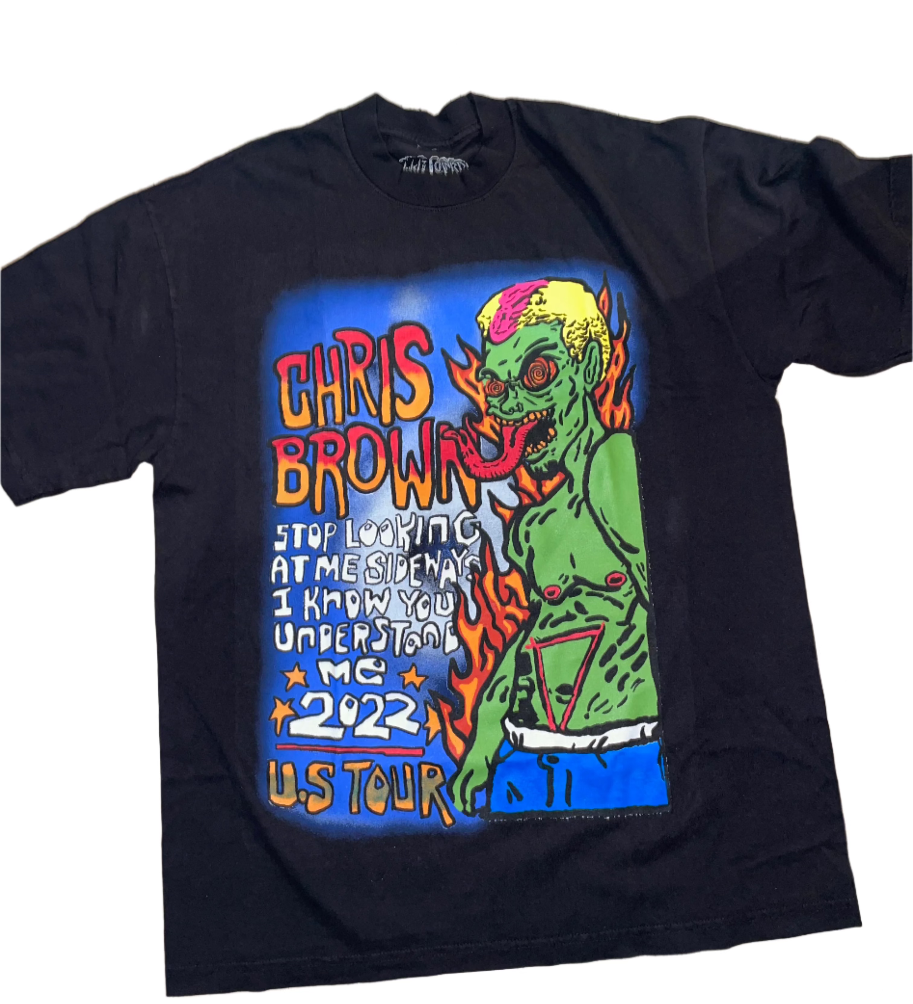 chris brown t shirt dress Chris Brown Tour Tee – TEAM BREEZY OFFICIAL
