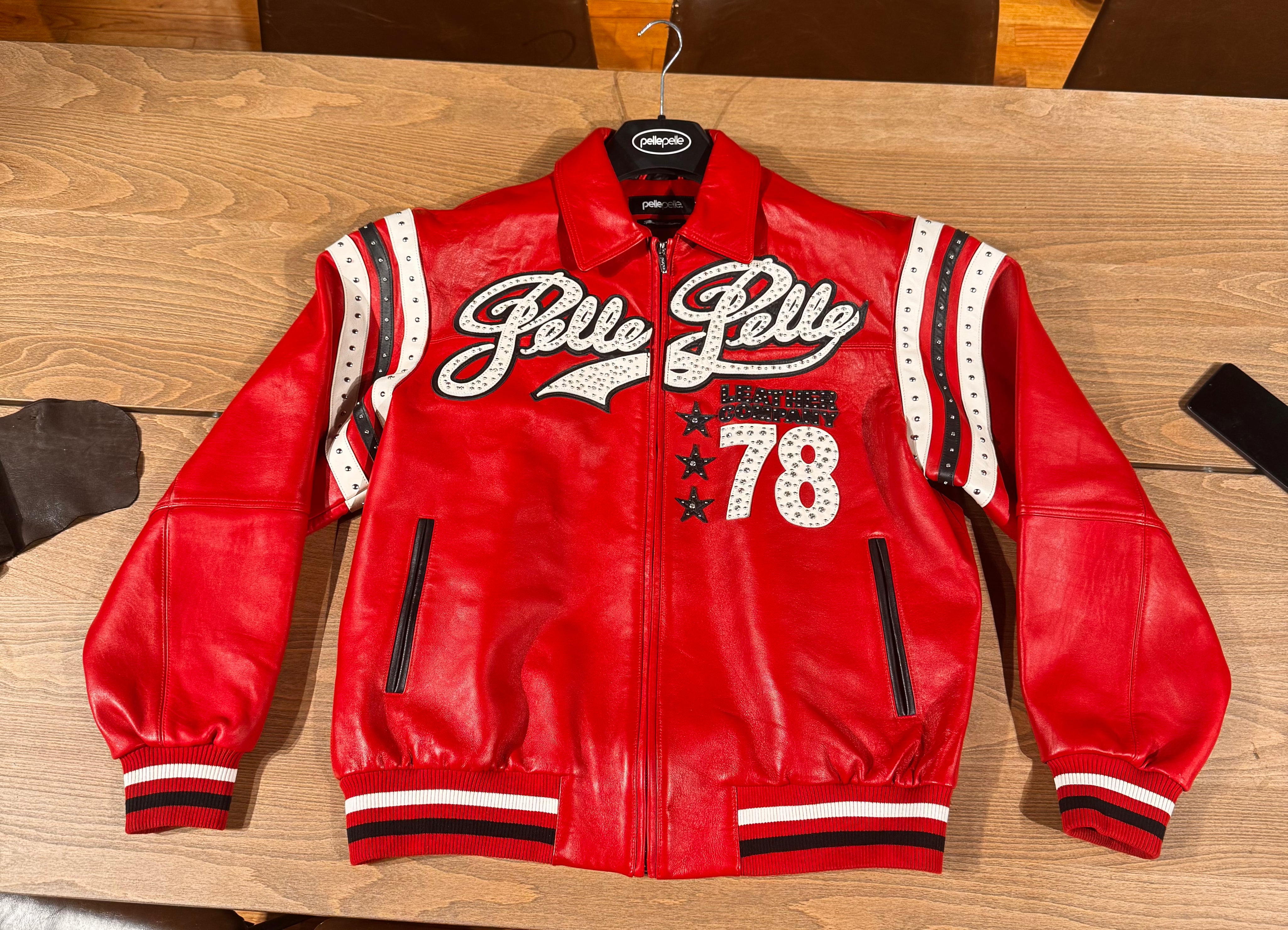 Chris Brown's Worn Pelle Pelle Jacket