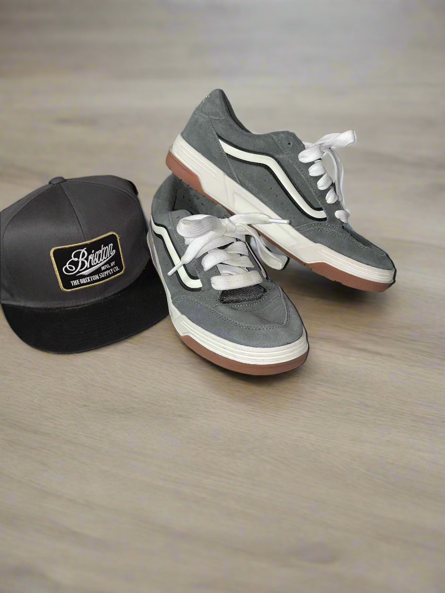 Chris Brown Grey Brixton Vans Bundle