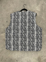 Chris Brown Grey Print Vest
