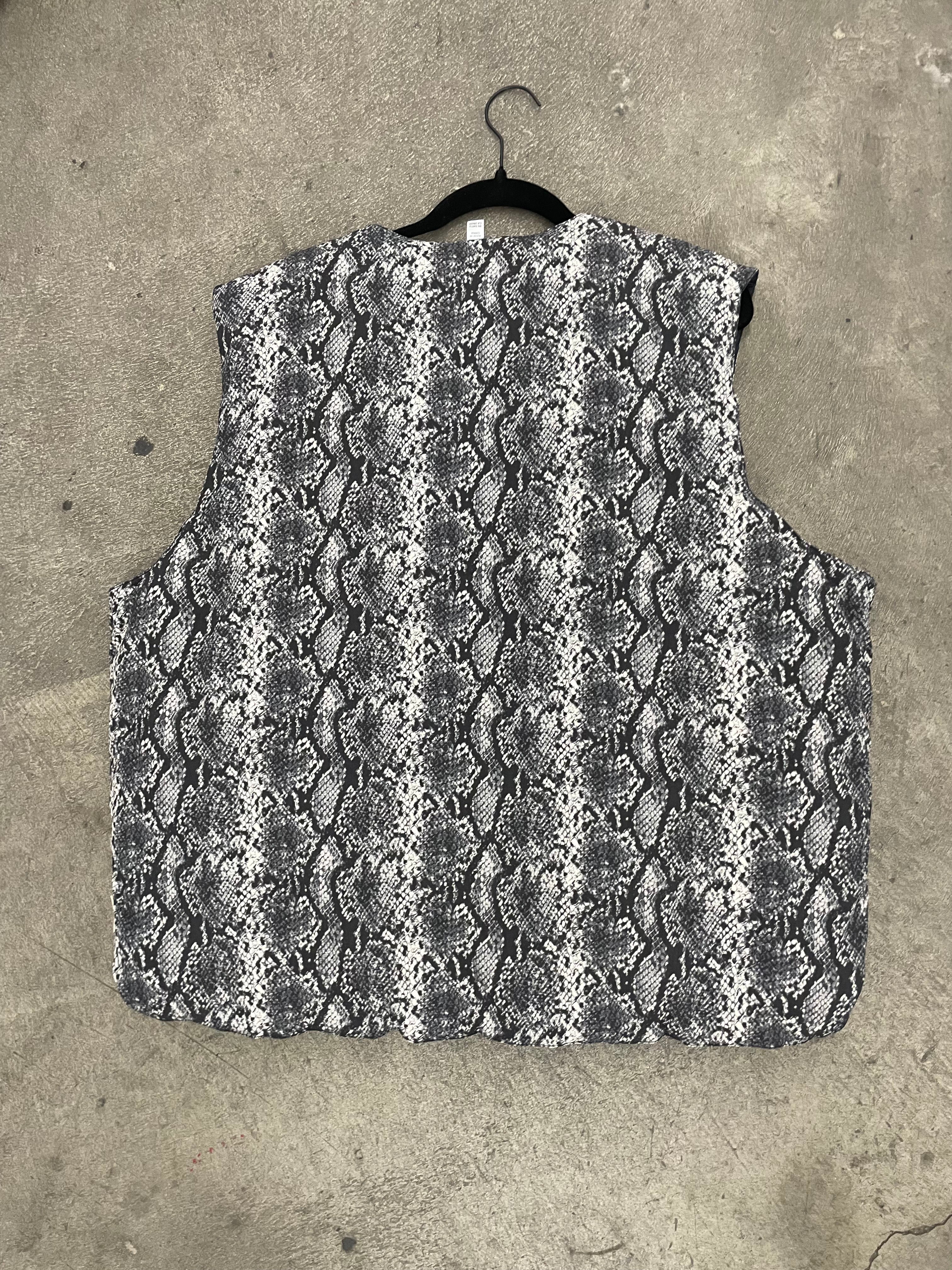 Chris Brown Grey Print Vest
