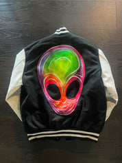 Chris Brown's Custom Painted Varsity Jackets