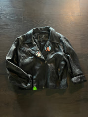 Chris Brown's Vintage Leather Moto Jacket (Stage Worn )