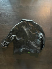 Chris Brown's Vintage Leather Moto Jacket (Stage Worn )