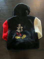 Chris Brown's Kith x Disney Colorblock Fleece Pullover Hoodie