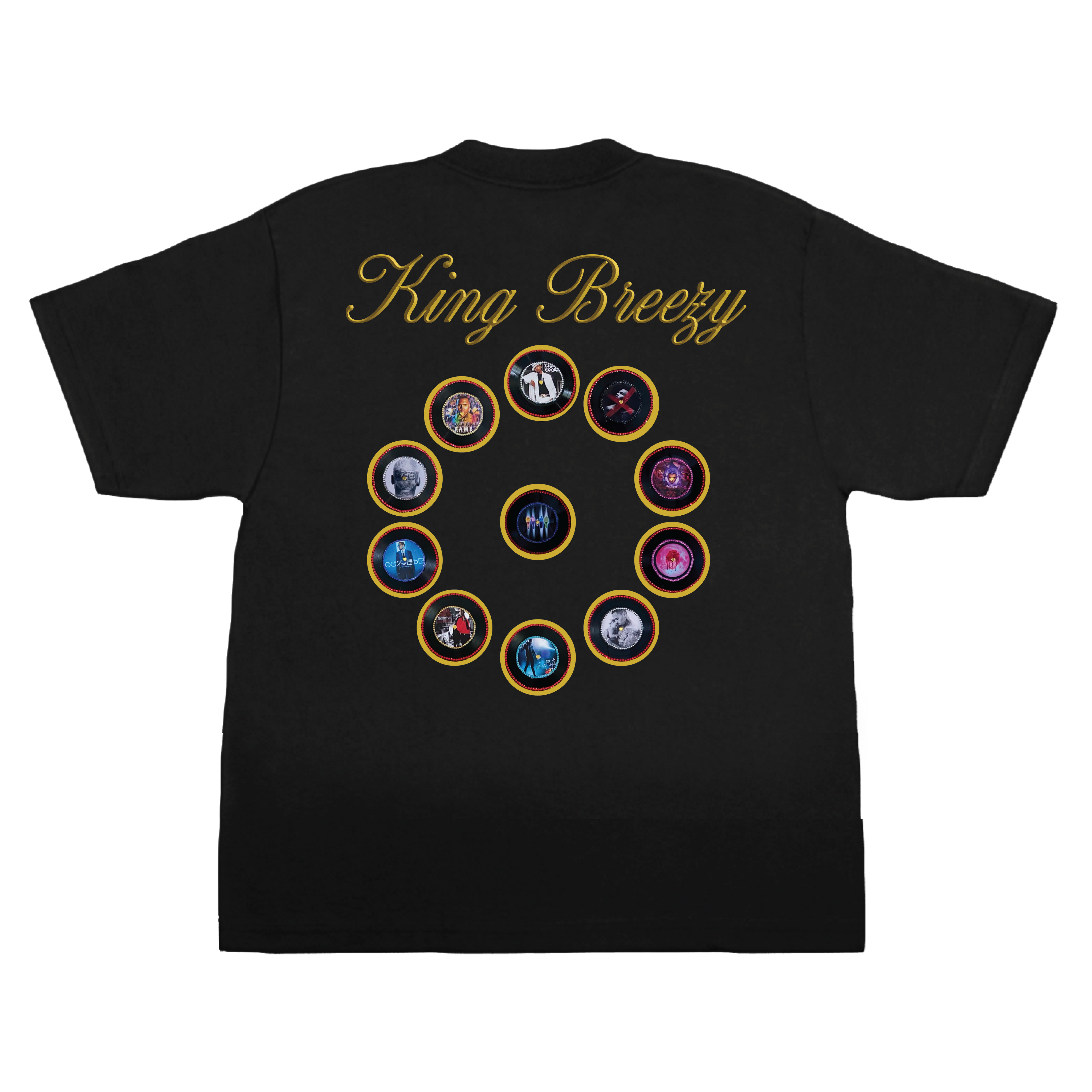 "20 YEARS OF CHRIS BROWN" BY ERICA KRISSY S/S T-SHIRT