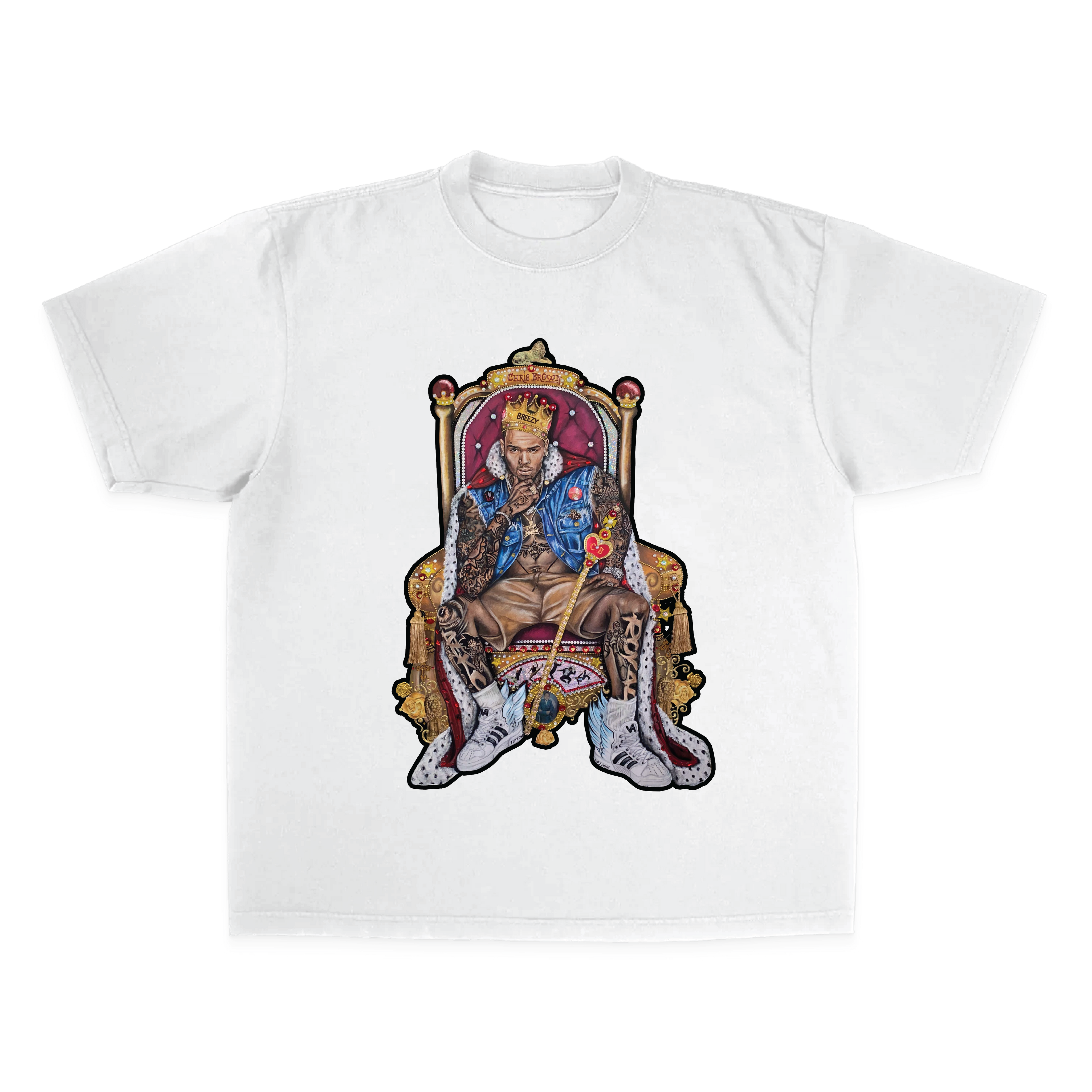 chris brown t shirt dress 20 YEARS OF CHRIS BROWN" BY ERICA KRISSY S/S T-SHIRT – TEAM BREEZY OFFICIAL
