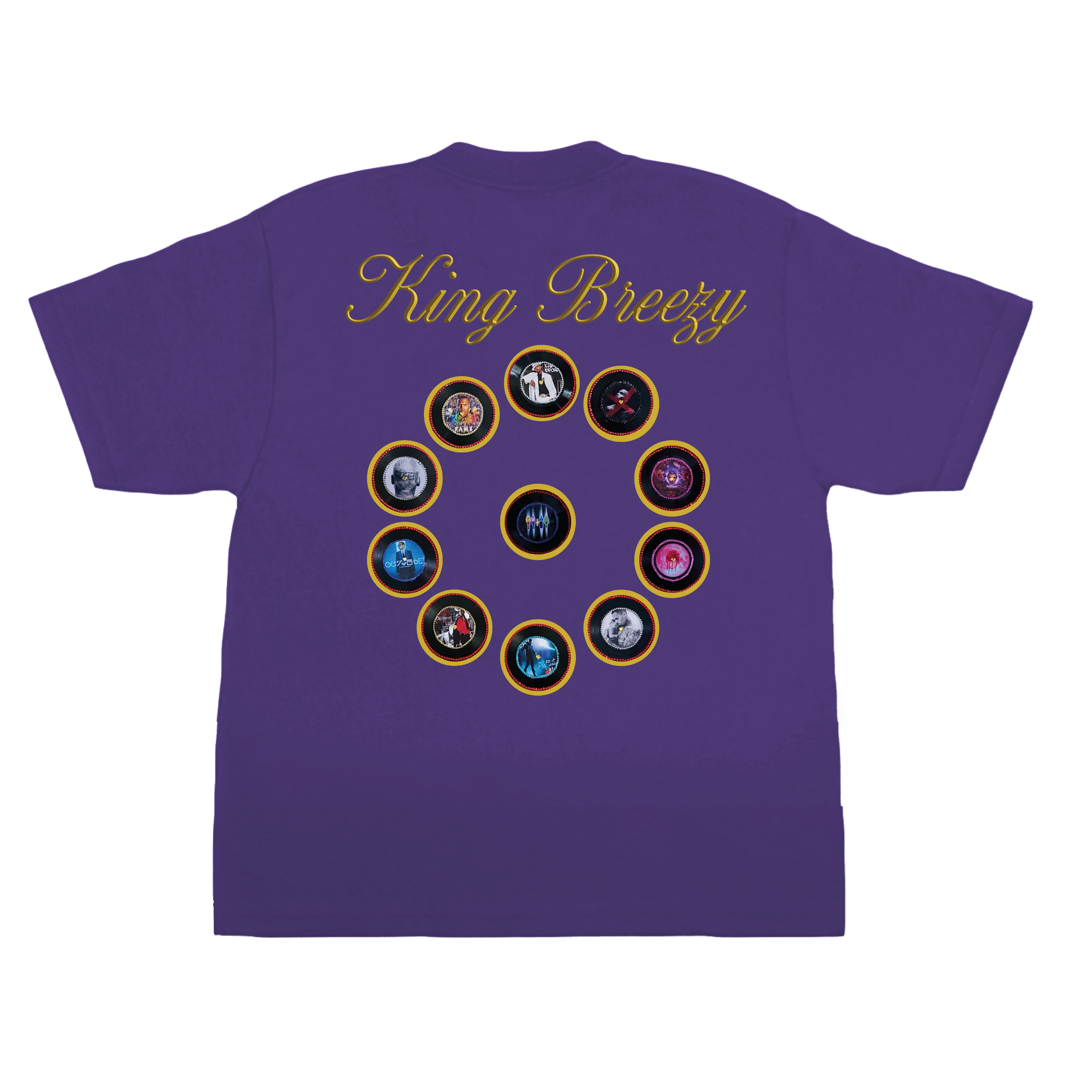 "20 YEARS OF CHRIS BROWN" BY ERICA KRISSY S/S T-SHIRT