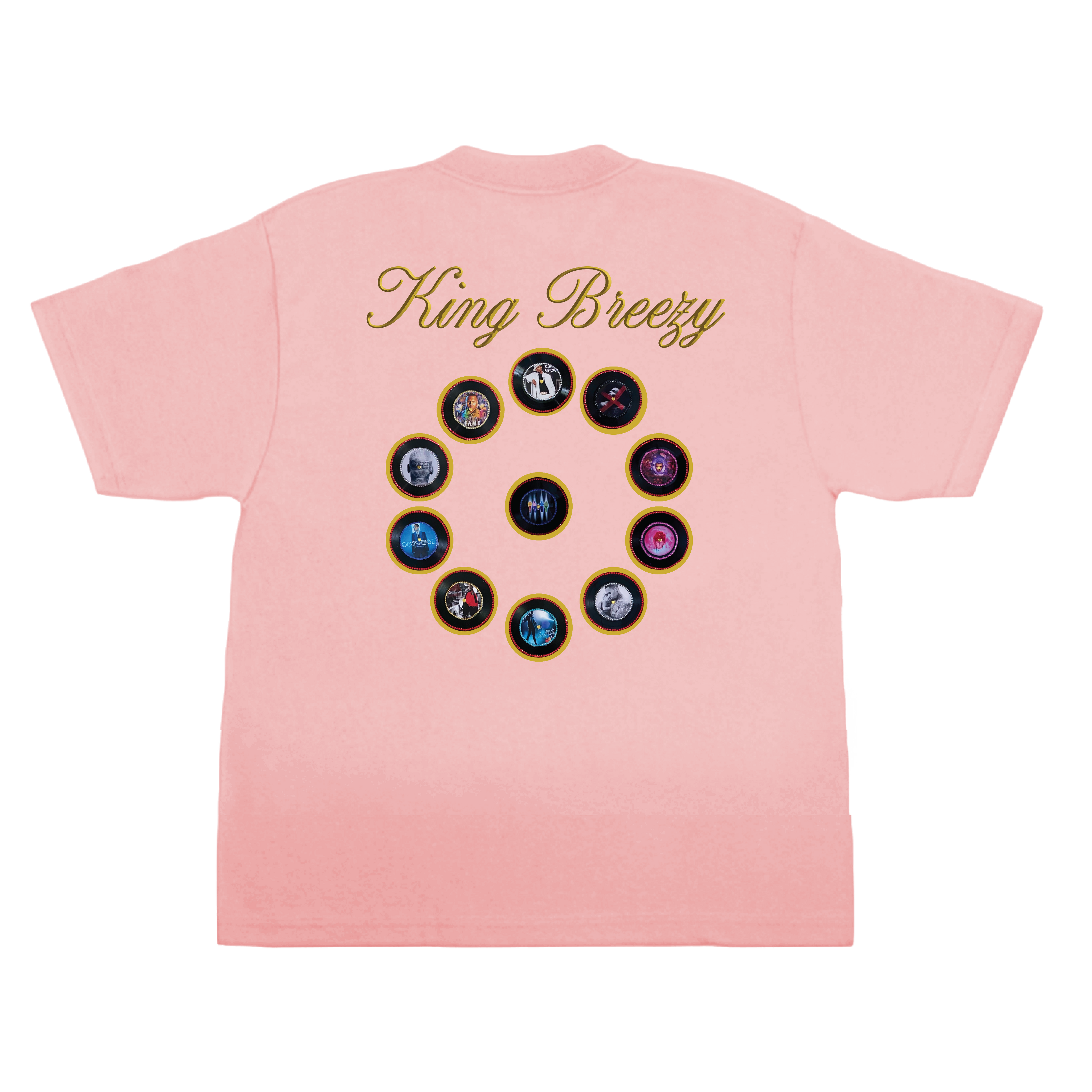"20 YEARS OF CHRIS BROWN" BY ERICA KRISSY S/S T-SHIRT