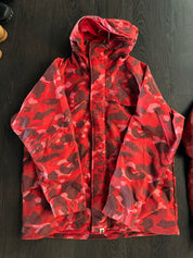 Chris Brown's A Bathing Ape Red Camo Jacket Vintage