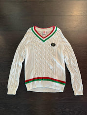 Chris Brown's LaCoste Tennis Knit Sweater