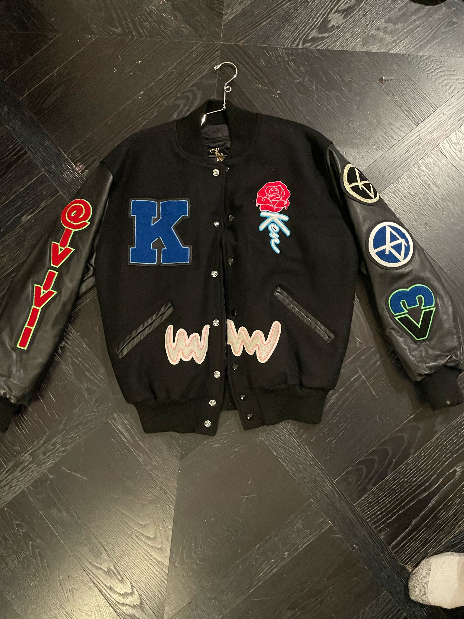 Chris Brown Worn Cassette Playa Ken Varsity Jacket