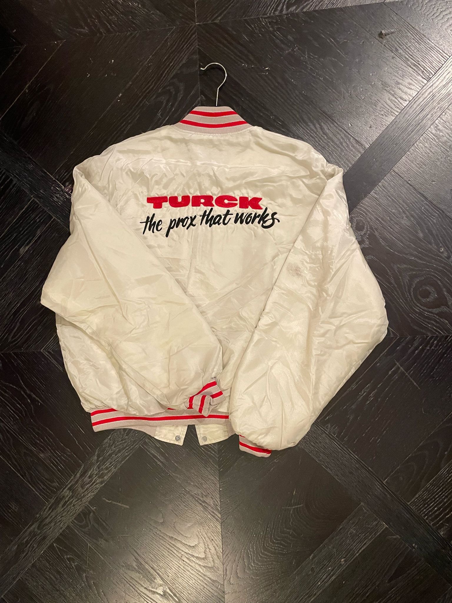 Chris Brown worn Turck the Prox That Works Varsity Jacket