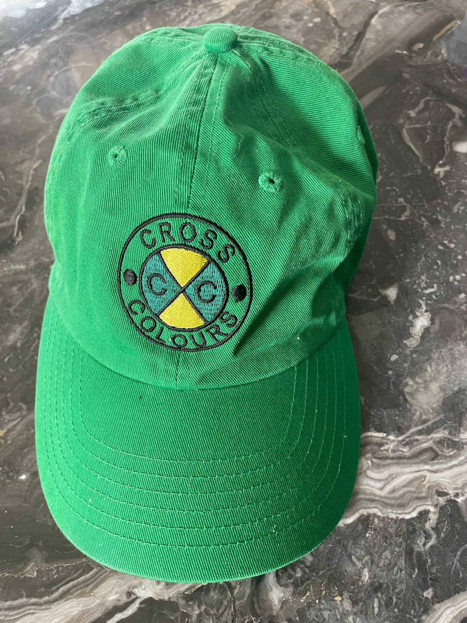 Chris Brown's Cross Colours Classic Embroided Dad Hat